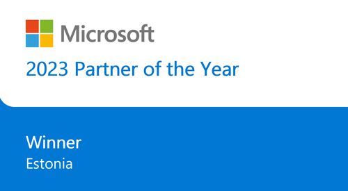 Primend atkārtoti saņēmis izcilības balvu “Microsoft gada partneris ‘2023” Igaunijā