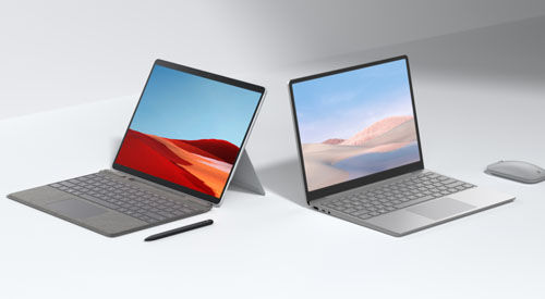 Iepazīstieties ar Surface Laptop Go un Surface Pro X biznesam