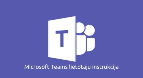 Lejupielādē Microsoft Teams lietotāju instrukciju
