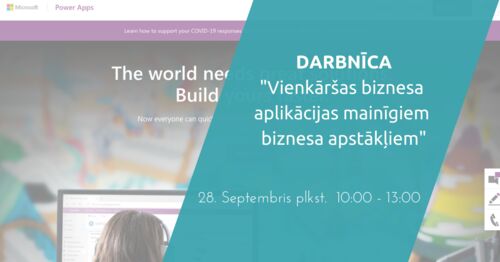 Workshop | Vienkāršas biznesa aplikācijas mainīgiem biznesa apstākļiem II