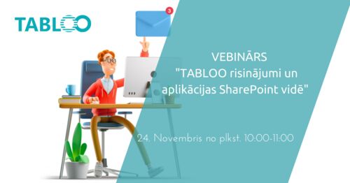 Vebinārs | TABLOO risinājumi un aplikācijas SharePoint vidē