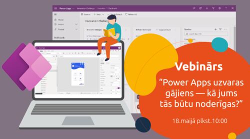 Vebinārs | Power Apps uzvaras gājiens — kā jums tās būtu noderīgas?